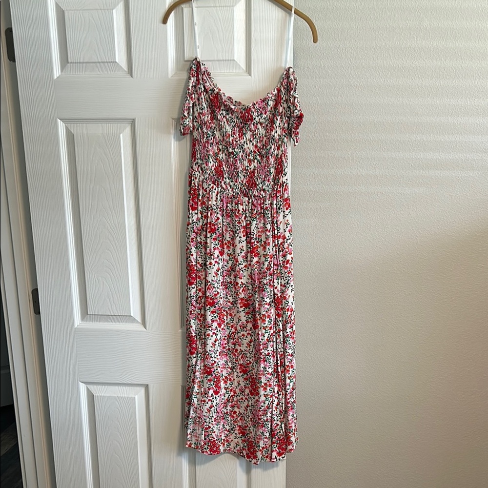 Floral Off-Shoulder Dress